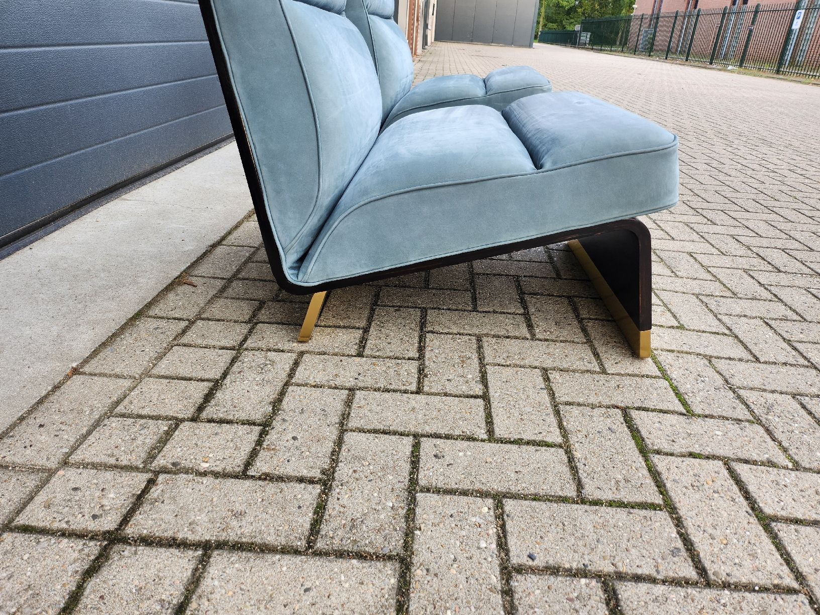Baxter Poltrone: Baxter - Greta chairs in Kashmir leder - set von 2 – Usato da Gelderland venduto da HermsenDesign 8