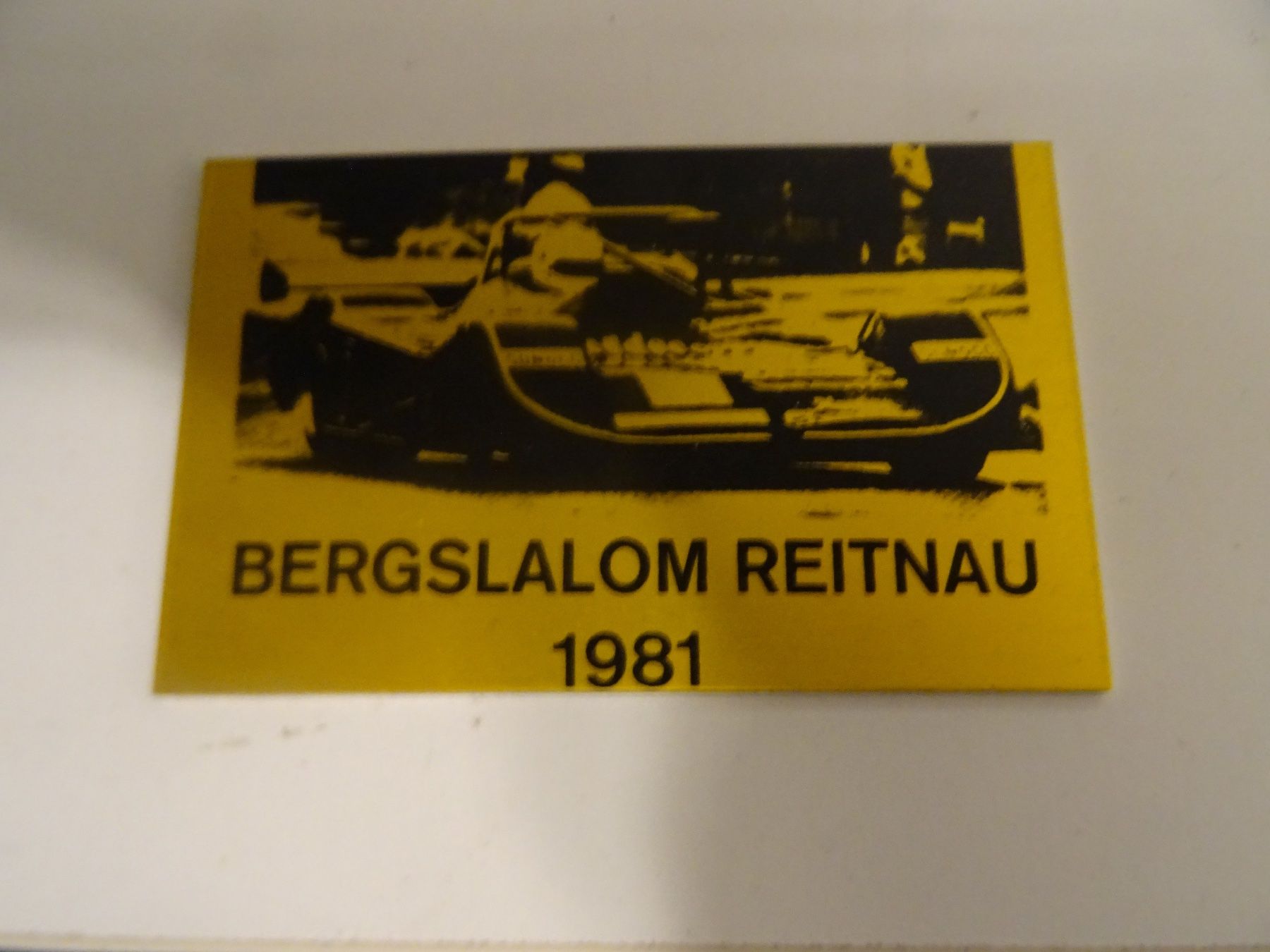 Medaillen: Reitnau 1981, course de côte / Bergrennen – Gebraucht aus Court von Cedos