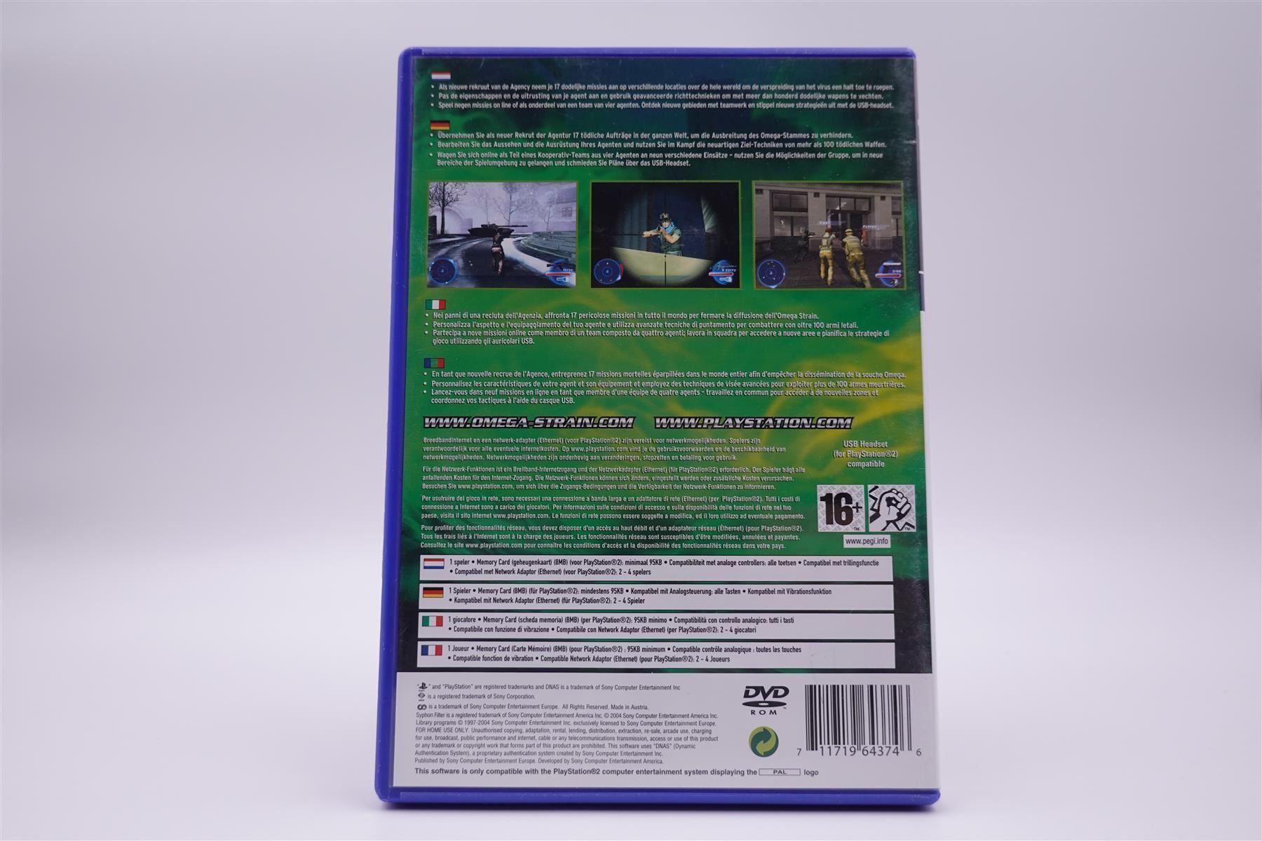 Sony Jeux: Syphonfilter (PS2) – D'occasion à Herisau par ZelliZone 1