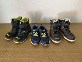 3 Paar Kinderschuhe Gr.34