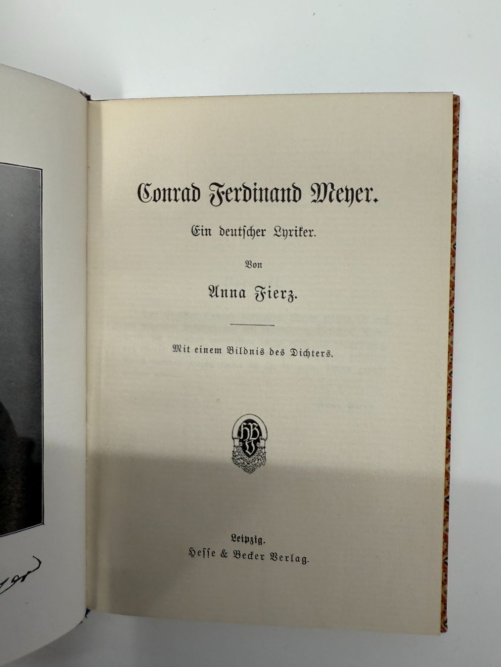 Libri: Conrad Ferdinand Meyer: Ein deutscher Lyriker – Usato da Erstfeld venduto da Mario_boe0 2