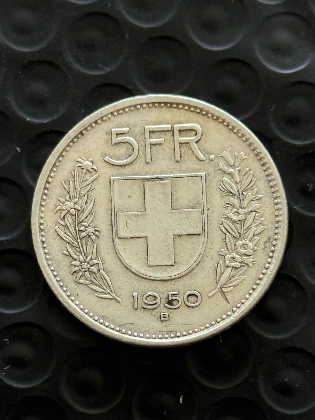 Alle Münzen: 5 Franken 1950  Rar – Gebraucht aus Wallisellen von SWISS_SILVER1 1
