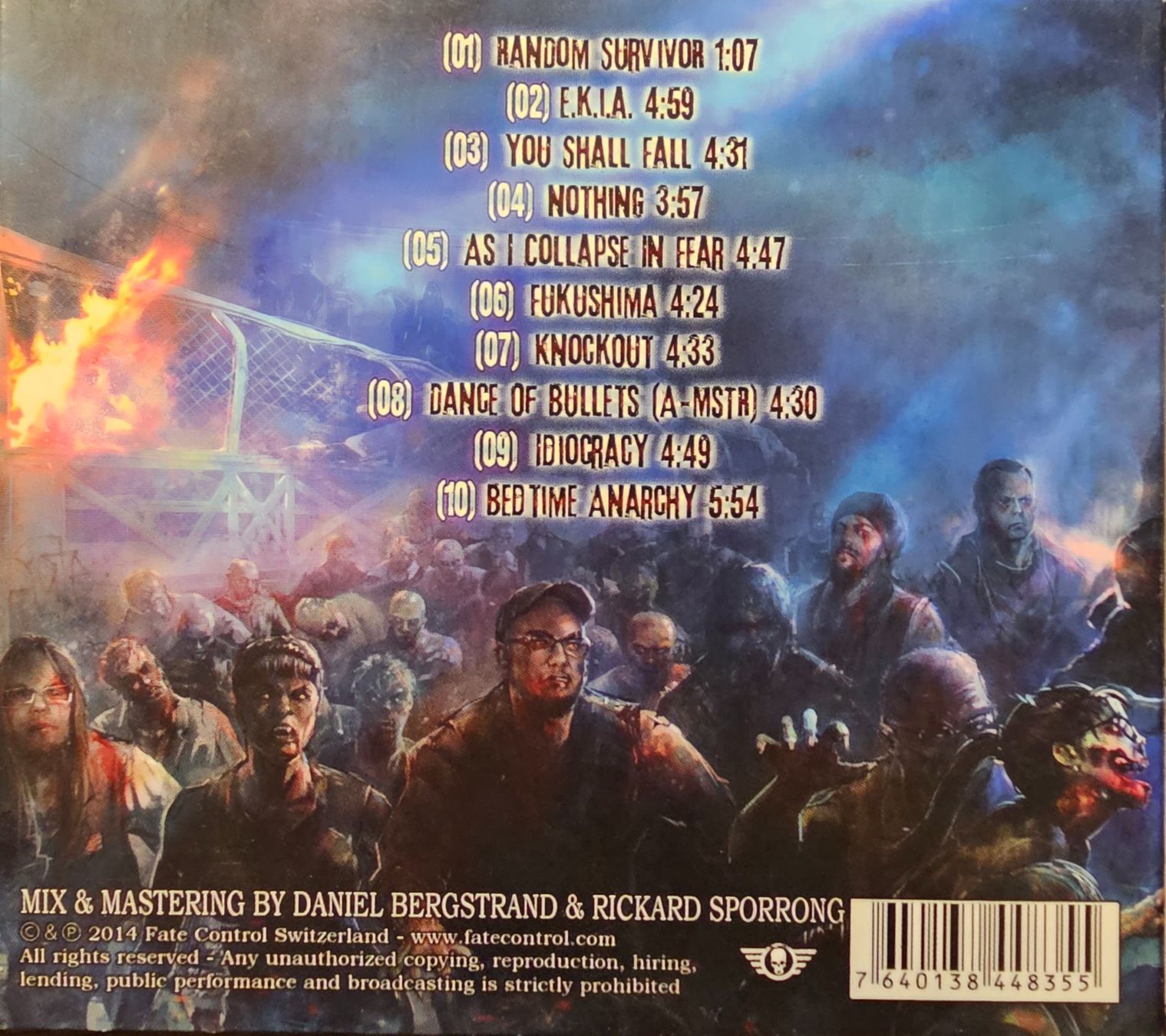 CDs: Fate Control – Random Survival – D'occasion à Wahlen b. Laufen par Cg10 1
