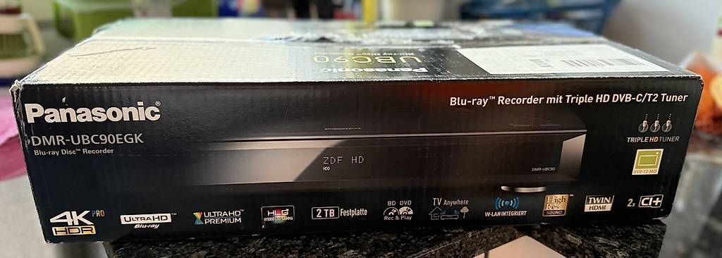 Registratori: Panasonic Blu-ray Recorder – Nuovo e nell'imballaggio originale da Grüningen venduto da jooy16 1