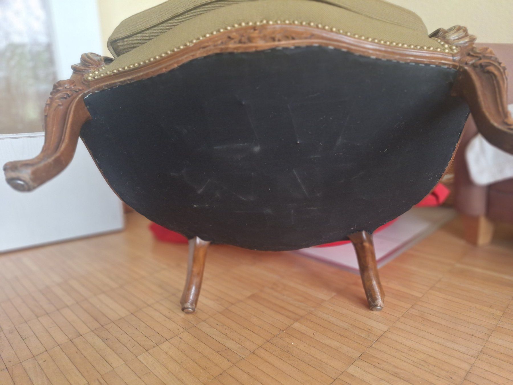 Fauteuils: Sessel bestickt mit Blumenmuster Antik – D'occasion à Pfungen par Purzeleiche 1