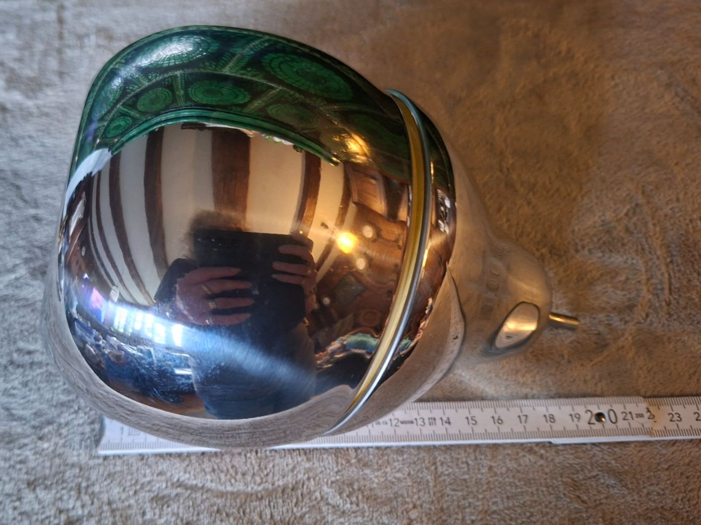 Küchengeräte: Wunderschöner, Vintage Eiskühler verchromte Birne um 1970 – Neu (gemäss Beschreibung) aus Otelfingen von silver-moon 6