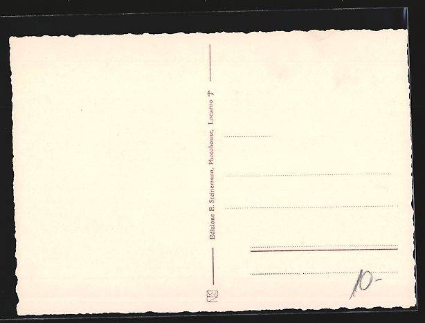 Cartoline postali: AK Cevio, Panorama con la Rovana – Usato da Berlin venduto da bartko-reher 1