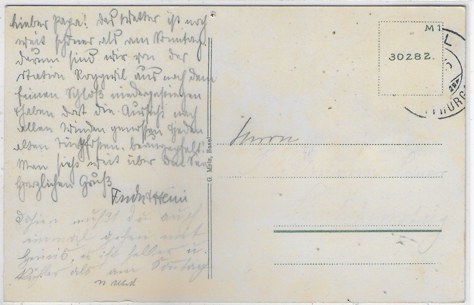 Cartoline postali: Schloss Mammertshofen TG – Usato da Ettingen venduto da Kartenplanet 1