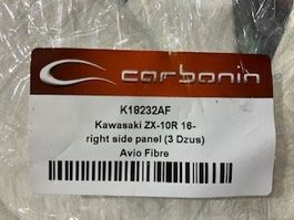Kawasaki ZX-10R Carbonin Rennverschalung Avio Fiber2016-2020