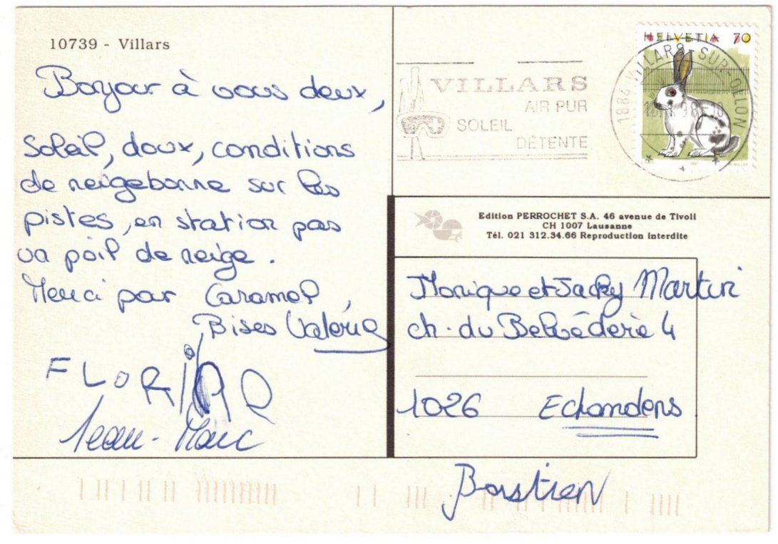 Cartes postales: Villars - 5 Bild AK – D'occasion à Binningen par Mountainrider 1
