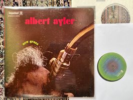 Albert Ayler – New Grass - Free Jazz LP GEWASCHEN TOP