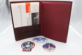 Original Omega Mappe 1989 mit OMEGA ZETTE & NASA 1989