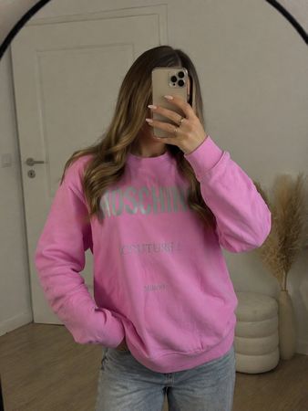 Moschino Couture! Rosa Pullover, Grösse S. Super Zustand!