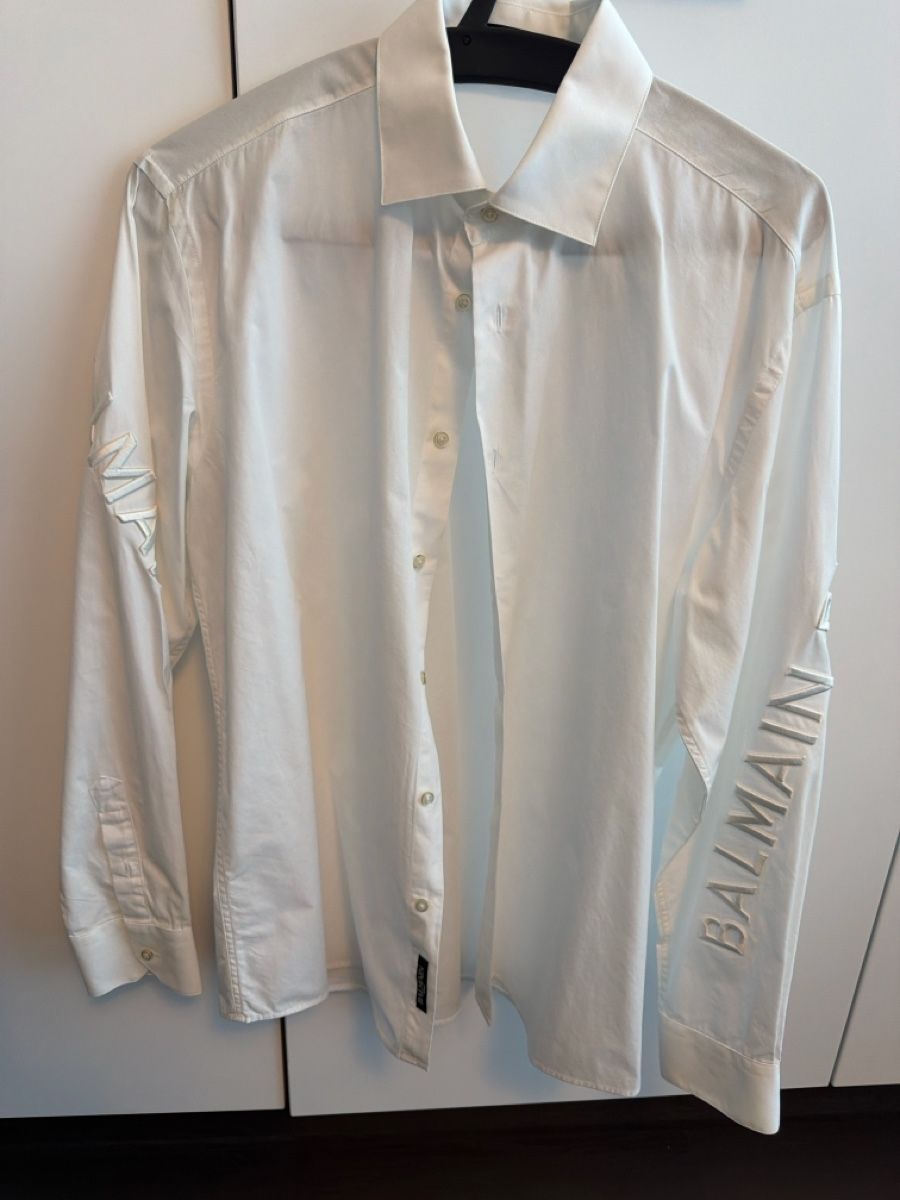 Balmain Chemises: White Shirt Men's size M – Neuf (Voir description) à Zürich par mcdcd 4