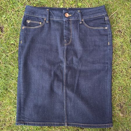 Tommy Hilfiger Blue Denim Skirt 