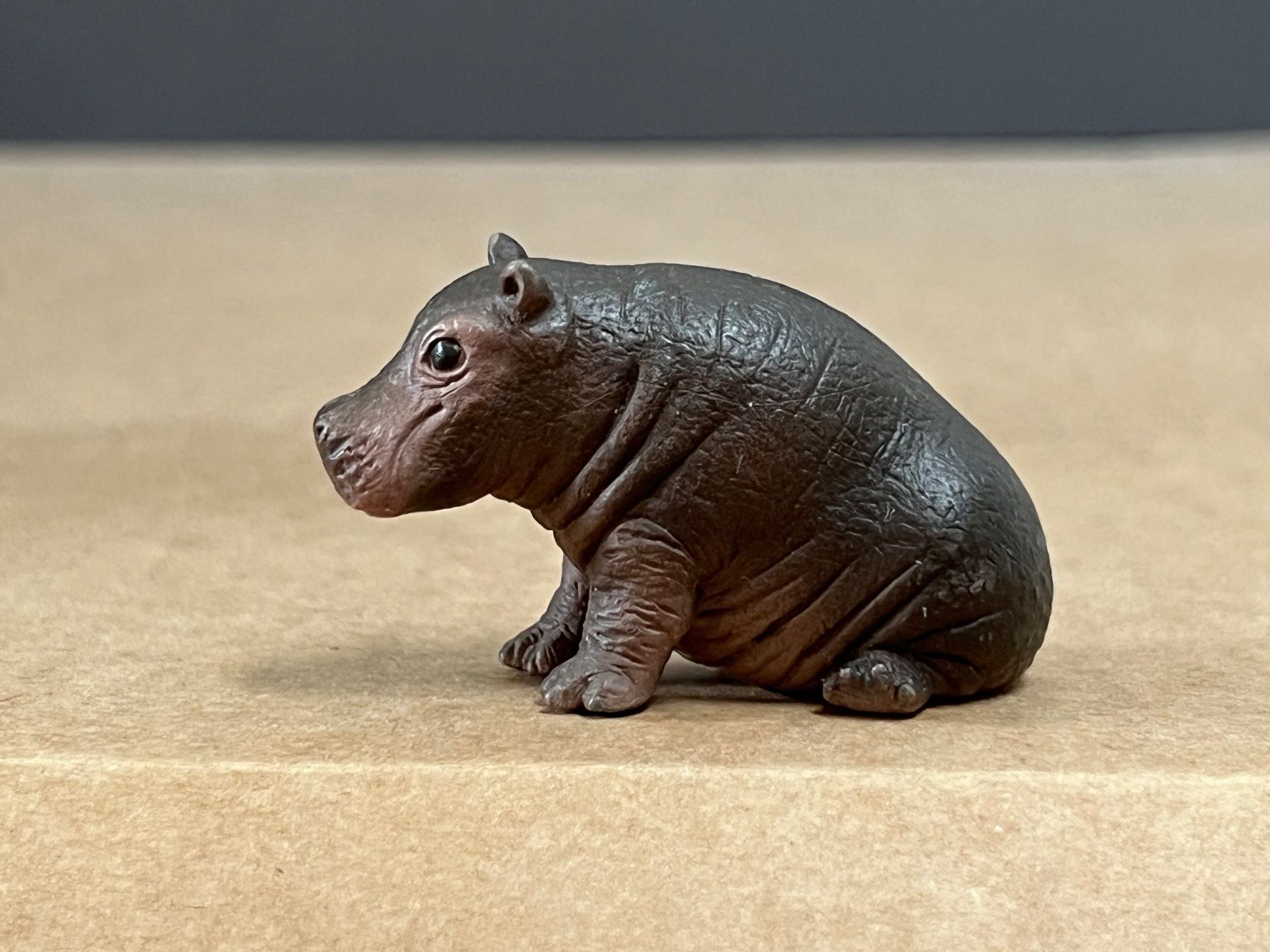 Schleich Statuette: Schleich Nilpferd Flusspferd Kalb – Usato da Ennetbaden venduto da mapa05 1