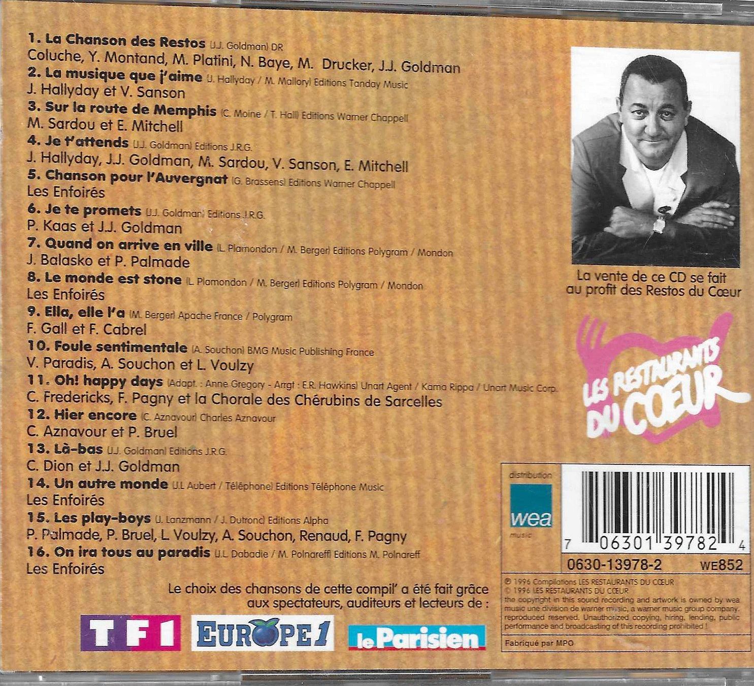 CD: Les Enfoirés - La compil' – Usato da Savagnier venduto da Ne2065 1