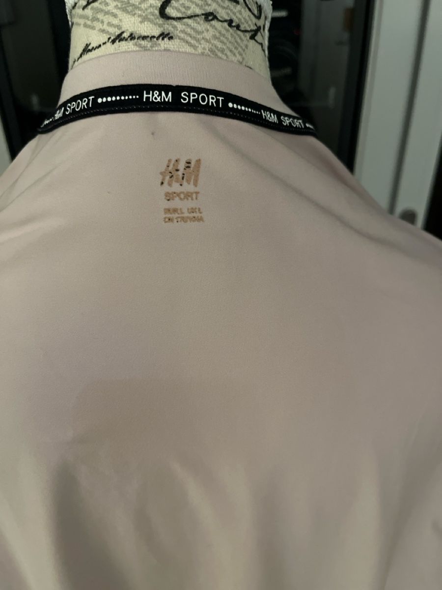 H&M T-shirt: Damen Langarmshirt, hellrosa, Grösse L, H&M – Usato da Aarburg venduto da Petite-closet-Loop 3
