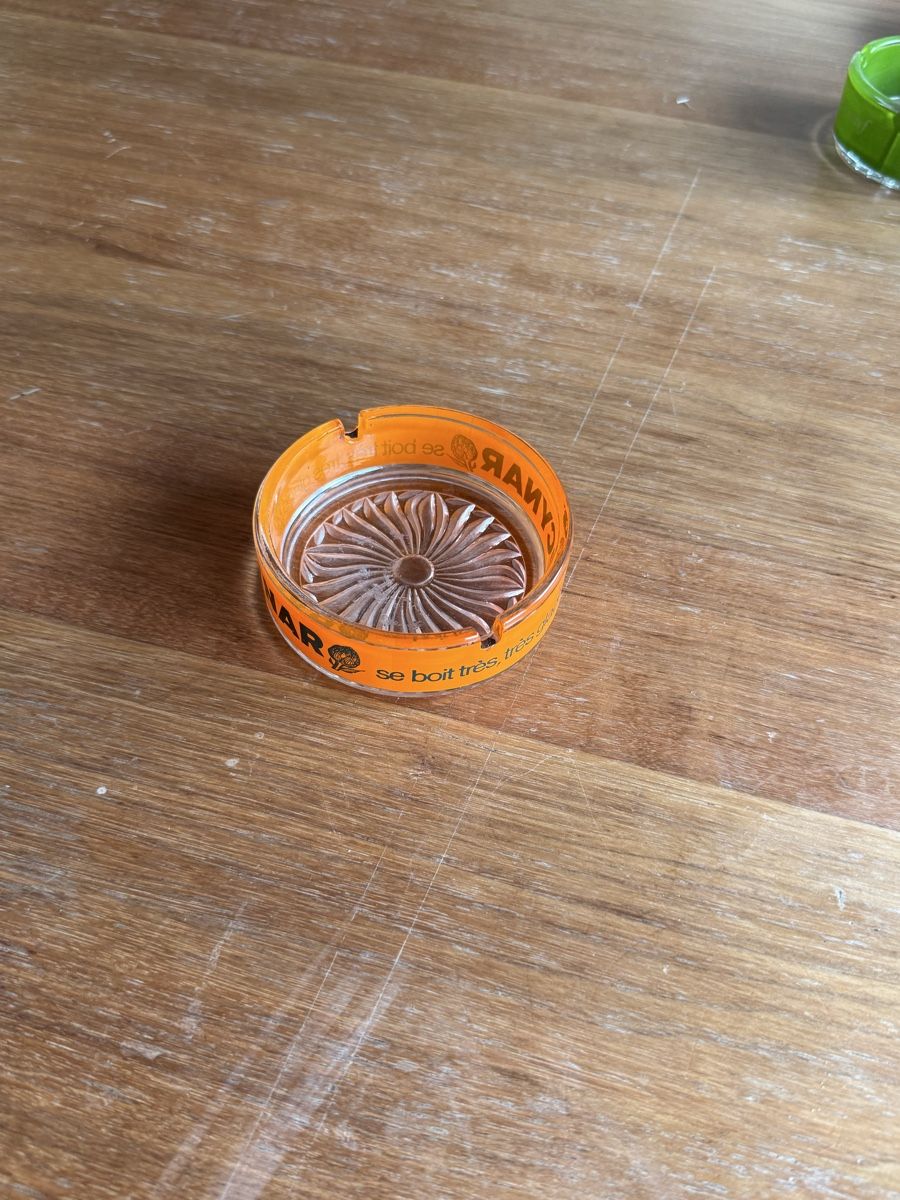 Aschenbecher: Cendrier vintage Cynar orange  – Gebraucht aus Genève von math_cedra 1