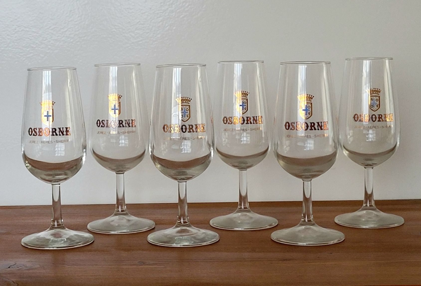 Gläser: 6 Sherry Gläser der Marke Osborne – Neu (gemäss Beschreibung) aus Unterengstringen von orpheo13