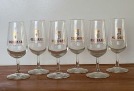 6 Sherry Gläser der Marke Osborne