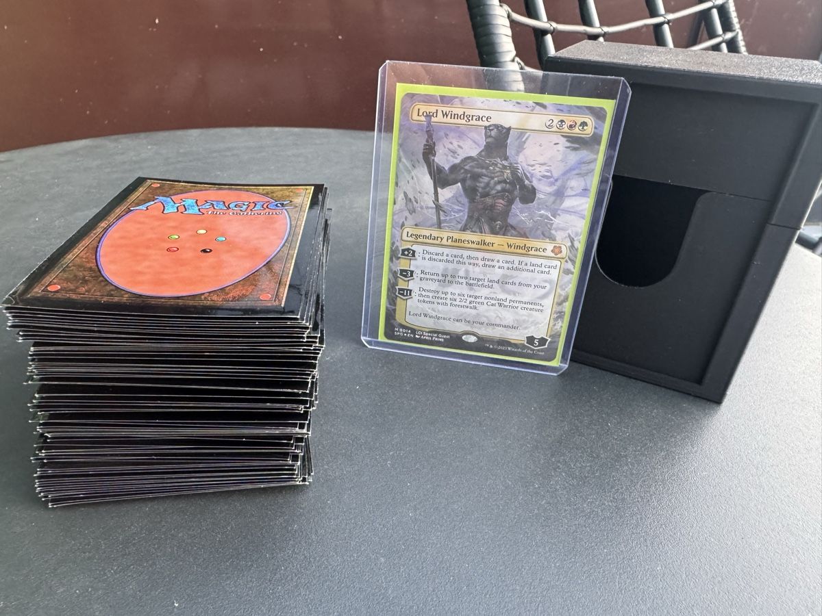 Magic The Gathering Carte collezionabili: Magic the Gathering Commander Deck Lord Windgrace – Usato da Aarau venduto da Zichorien