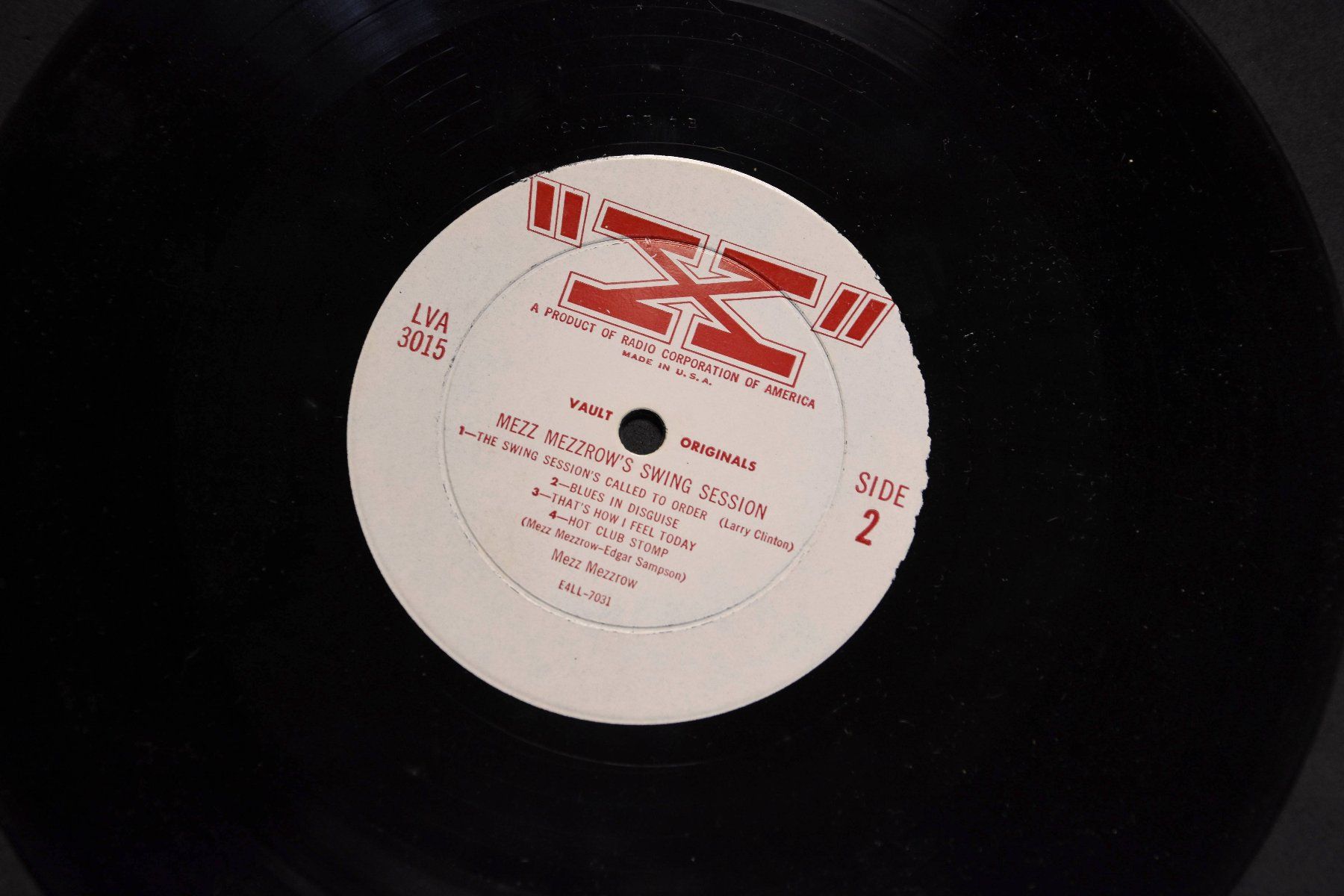 Dischi in vinile: Mezz Mezzrow's Swing Session (US Press) – Usato da Belmont-sur-Yverdon venduto da ag97 3