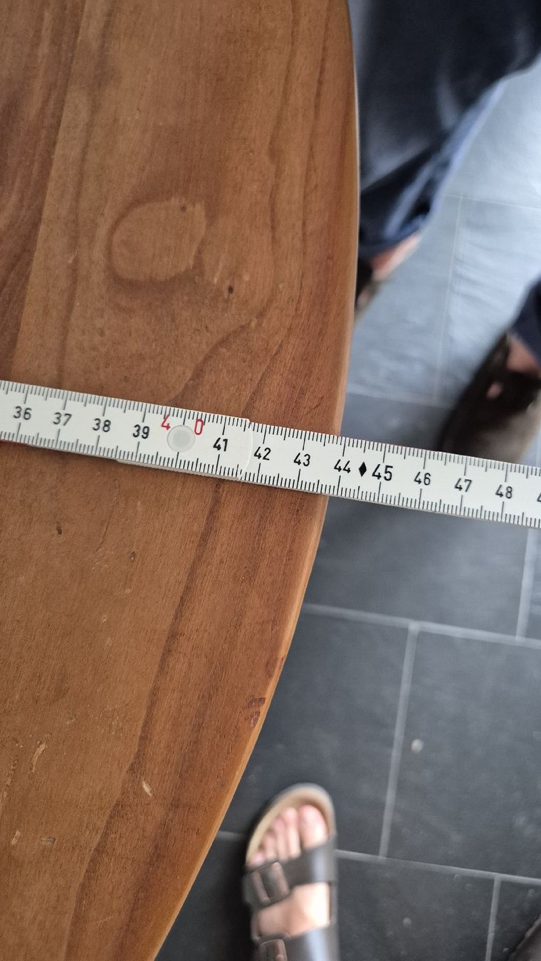 Tische: Demi Lune, Wandtisch Kirschbaum, Antik – Gebraucht aus Zürich von phi_yzq6 2