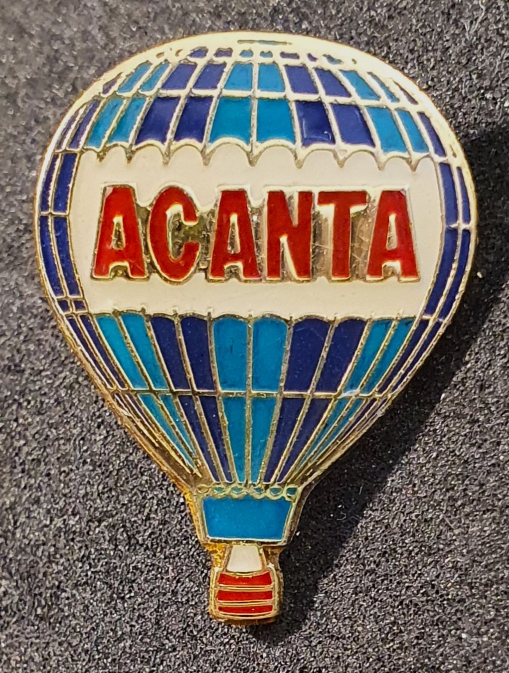 Placchette & Badge: U017 - Pin Ballon ACANTA – Usato da Reinach BL venduto da Boston-Verkauf