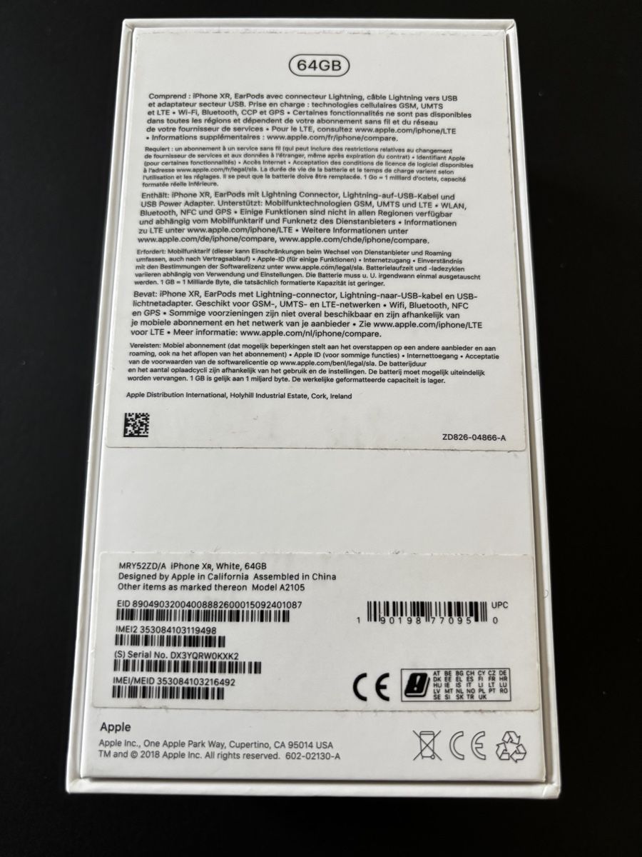 Apple Telefoni cellulari / Smartphones: iPhone XR | 64GB – Usato da Buchs AG venduto da Kmartini 3