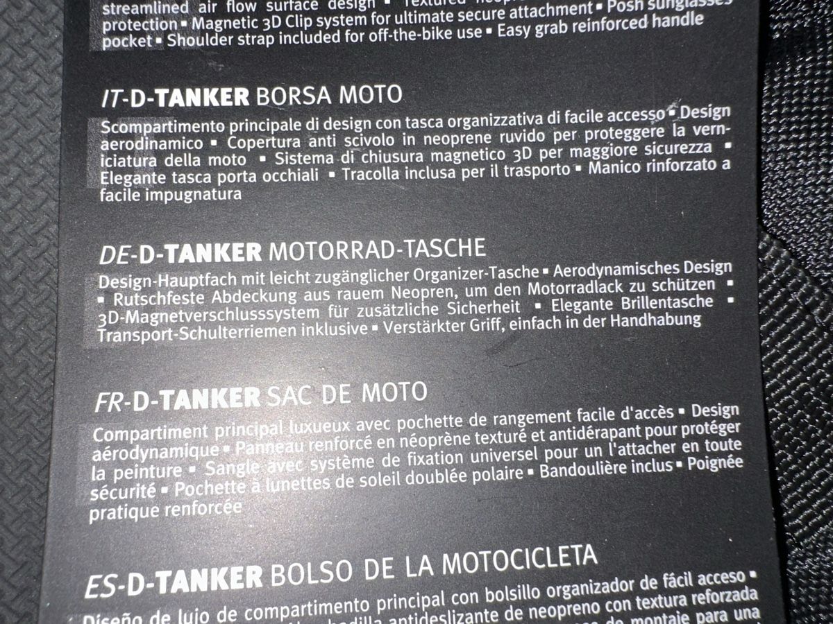 Dainese Borse: Tanktasche Motorrad – Nuovo e nell'imballaggio originale da Wohlen b. Bern venduto da chrige84 2