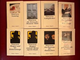 George Simenon - 10 Titel zur Wahl aus 19 Büchern