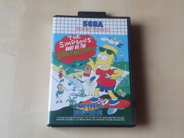 The Simpsons Bart vs the Space Mutants Master System