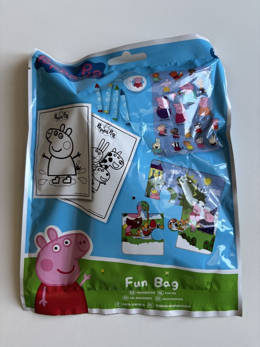 Spielzeuge: Peppa Pig Fun Bag mit Stickern und Puzzle – Neu und originalverpackt aus Rüti ZH von lau_5yjf