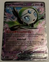 Pokémon Meloetta ex 044/086 Schwarze Blitze 2025 DE