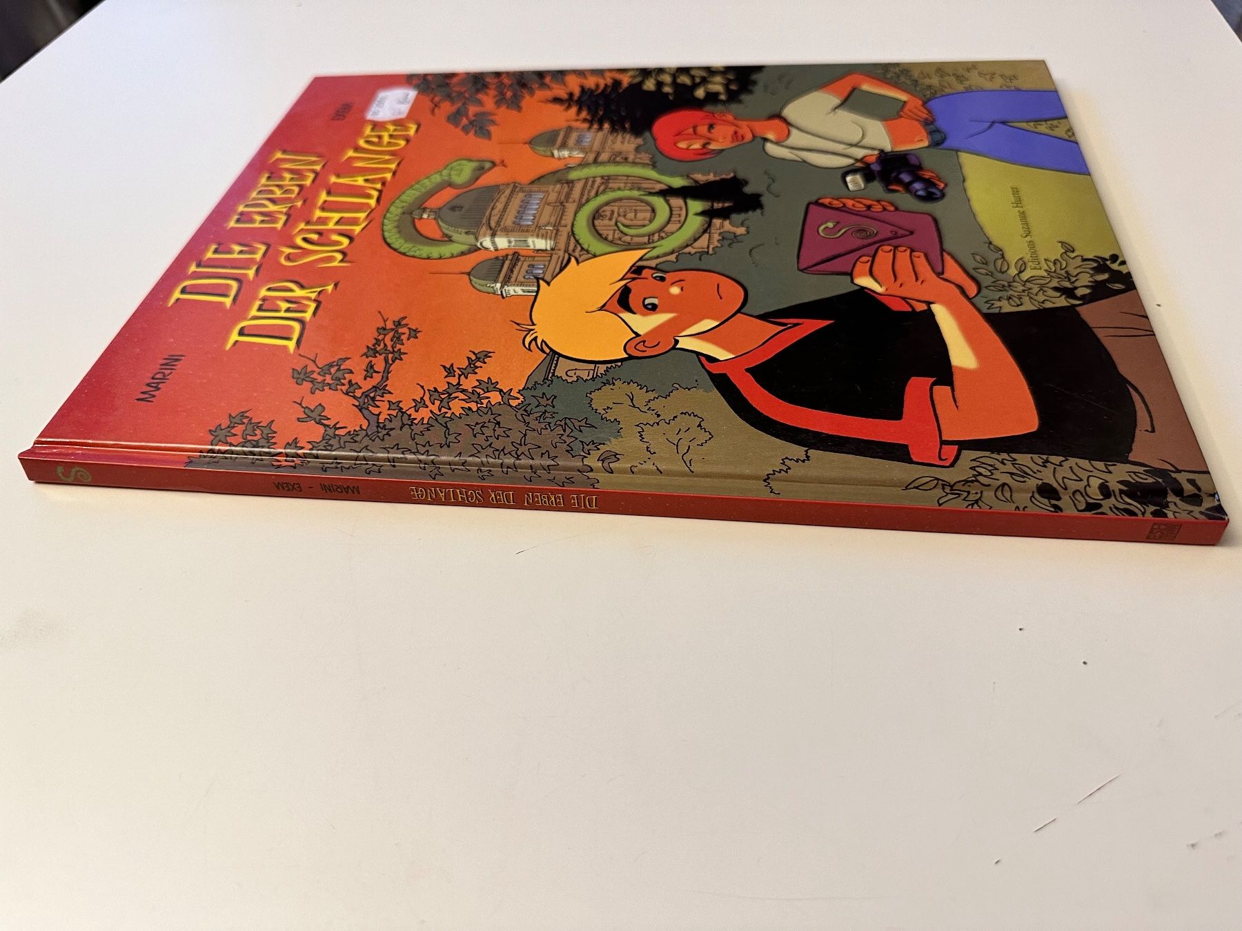 Fumetti: DIE ERBEN DER SCHLANGE - EDITIONS SUZANNE HURTER – Usato da Münsingen venduto da Ganjam 1
