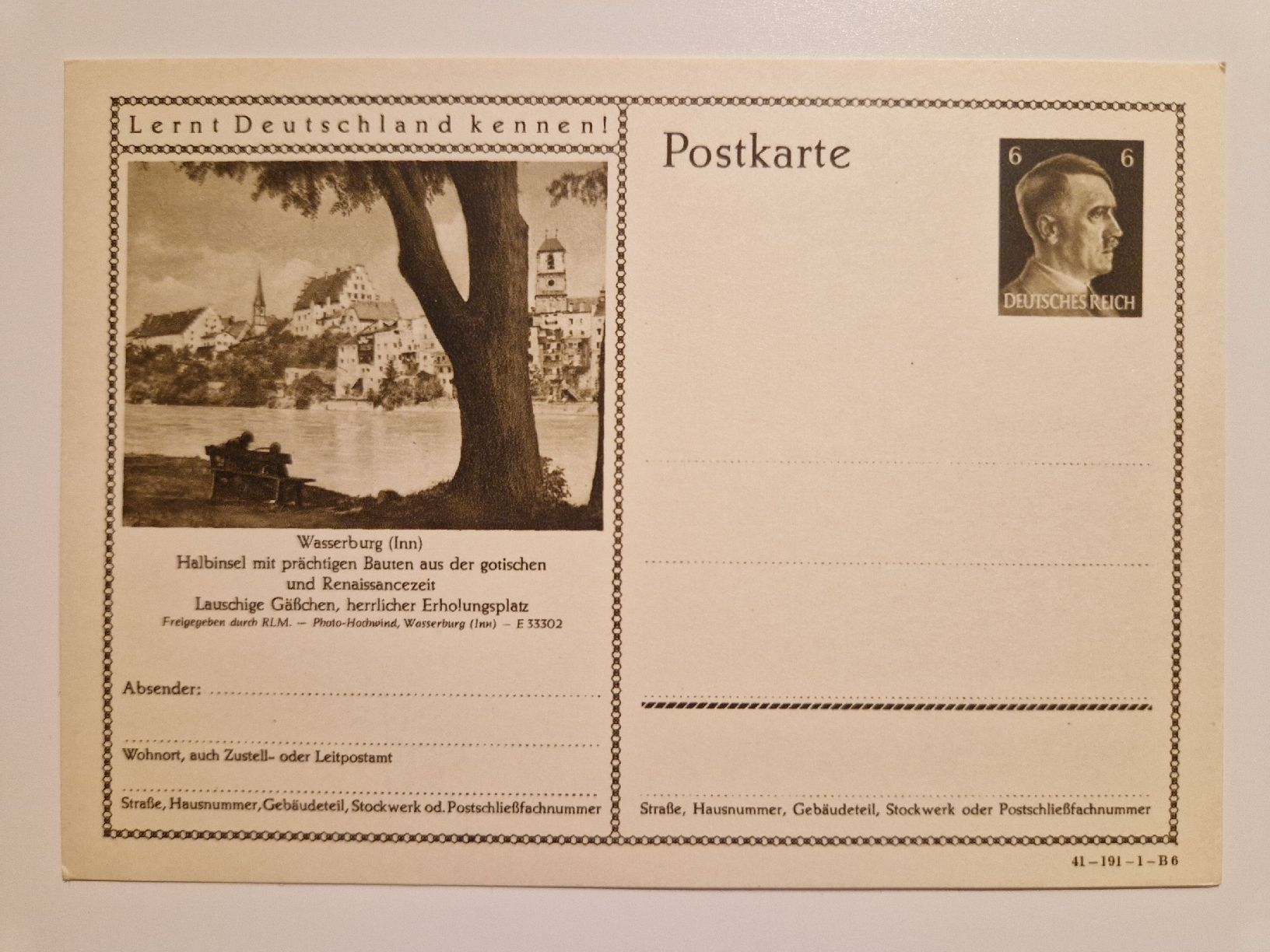 Cartoline postali: Deutsches Reich Postkarte – Nuovo (secondo la descrizione) da St. Gallen venduto da Enrico_SG