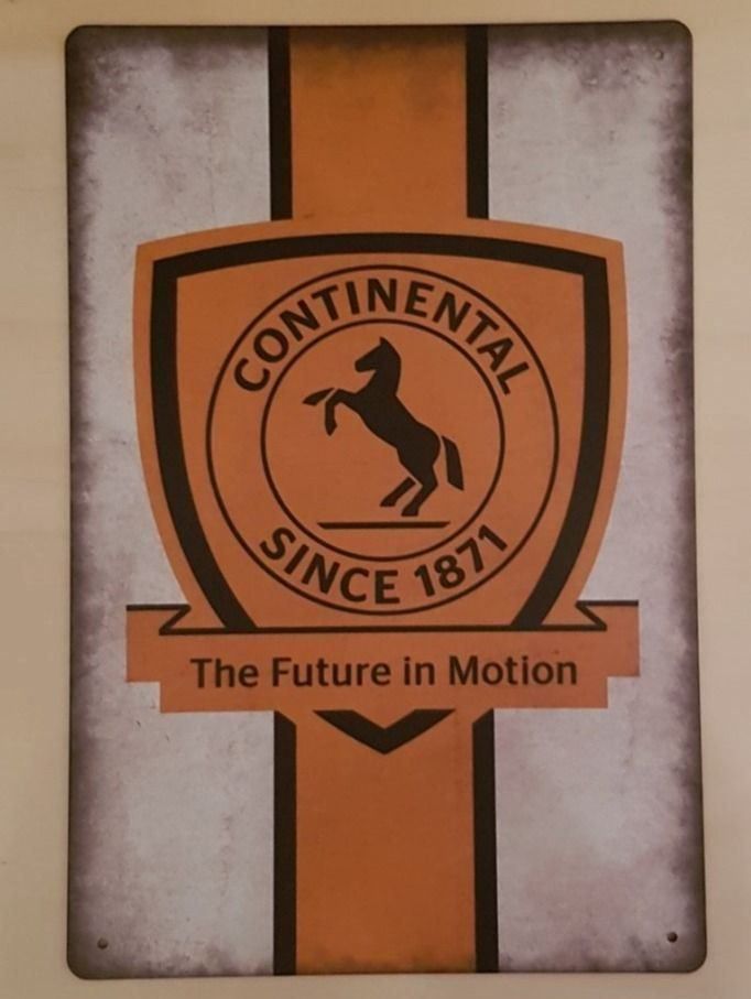 Continental Insegne: Continental Blechschild – Nuovo (secondo la descrizione) da Alberswil venduto da mech350