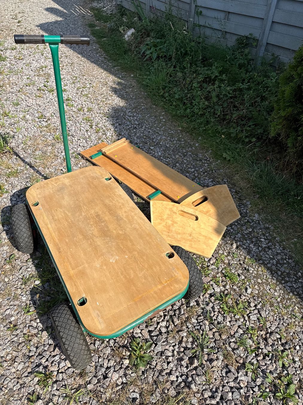 Brouettes: Grosser Holzboller Wagen – D'occasion à Sirnach par sirni 2