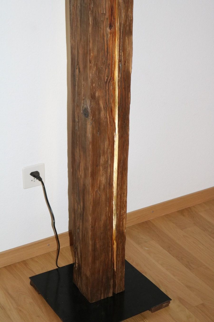 Lampade: Stehlampe aus Holz Rustik - Custom Lampe – Nuovo e nell'imballaggio originale da Zürich venduto da Miki_Schreiner 6