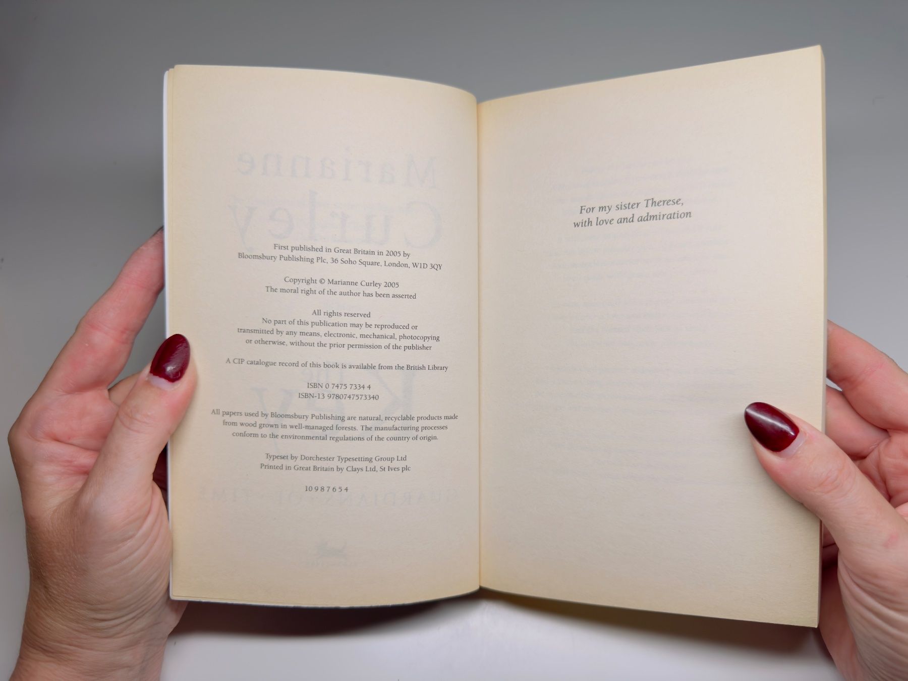 Libri: NOVEL: Marianne Curley, The key – Usato da Grosswangen venduto da English_books 2