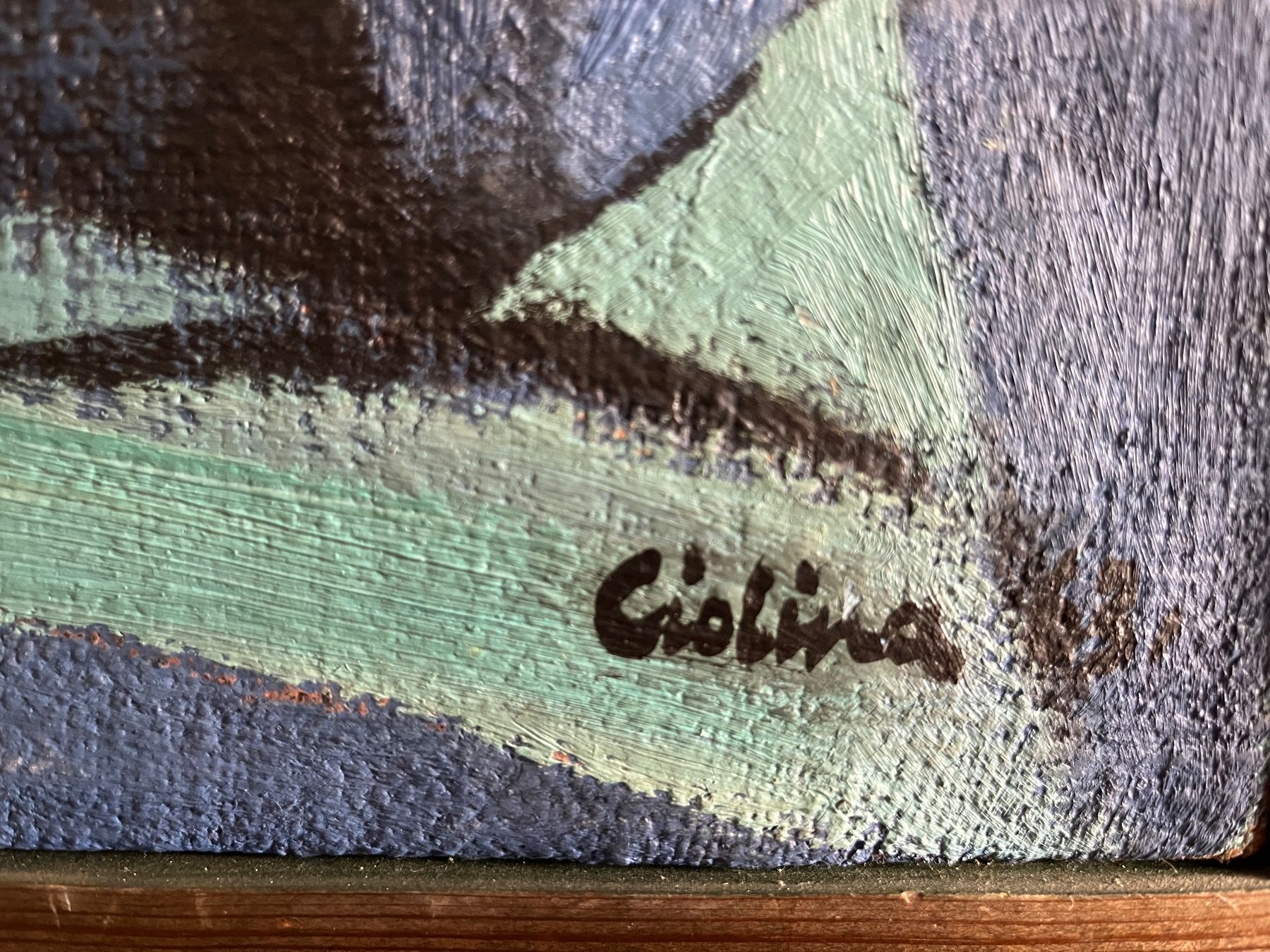 Gemälde: Tonio Ciolina Bern – Gebraucht aus Untervaz von Kunstegga 2