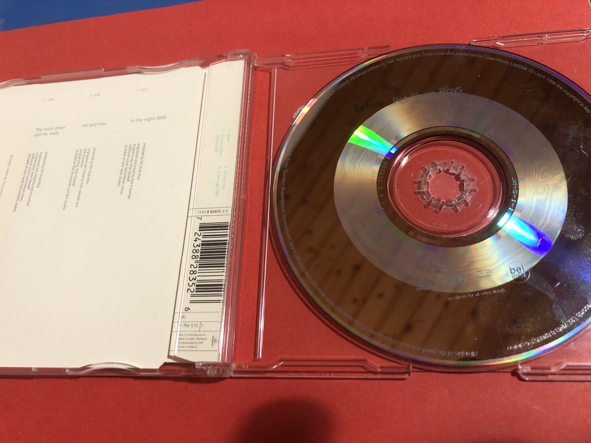 CDs: Pet Shop Boys - Before Single CD  – D'occasion à Flaach par rubo7 2