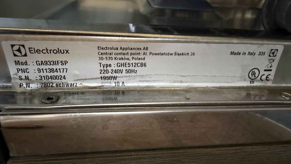 Lavastoviglie: Electrolux Einbau-Geschirrspüler GA933IFSP – Usato da Konolfingen venduto da bac_hgq7 2