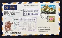 LUFTHANSA ERSTFLUG LH590/591