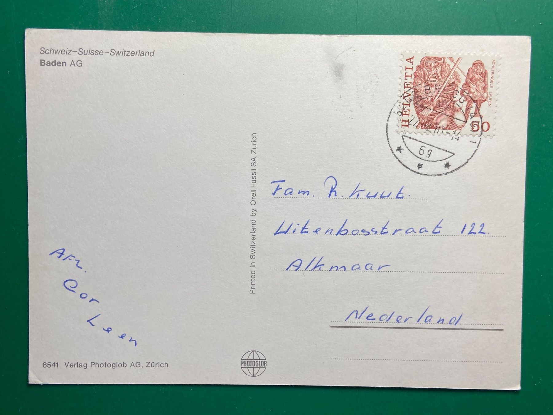 Cartes postales: Baden AG – D'occasion à Steg VS par _vinci_ 1