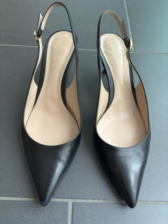Gianvito Rossi Pumps Leder schwarz Gr. 41