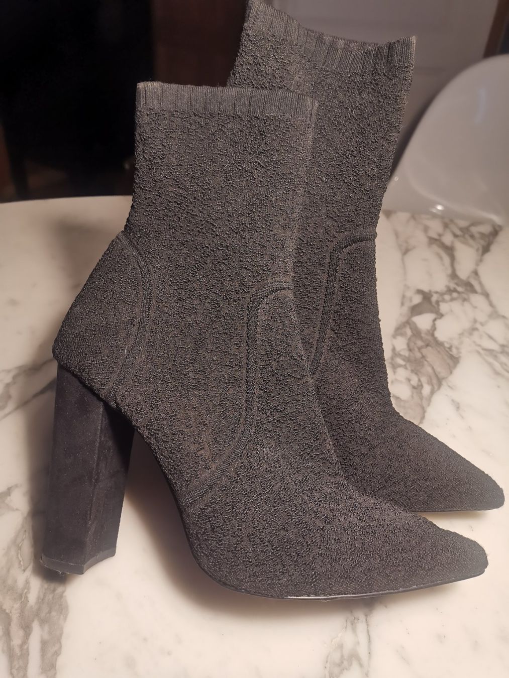 Topshop Chaussures femmes: Strumpf Stiefeletten – D'occasion à Uerikon par pink_flamingo