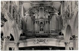 Mariastein, Orgel der Basilika, gelaufen 1951