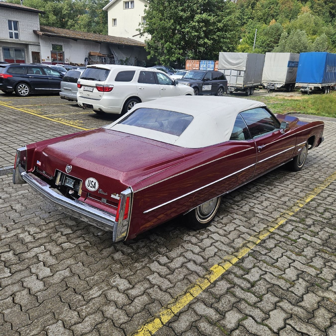 Cadillac Autos: Cadillac Eldorado 1974 Cabriolet – D'occasion à Niederdorf par LeptonAG 3